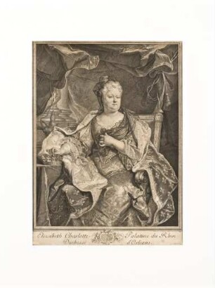 Elisabeth Charlotte (1652-1722) , Pfalzgräfin bei Rhein, Herzogin von Orléans