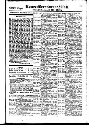 1388.Ausgabe. Samstag, 3. März 1917