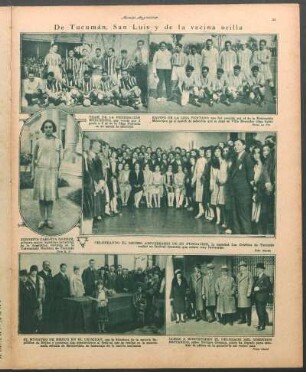 De Tucumán, San Luis y de la vecina orilla [Fotografías]