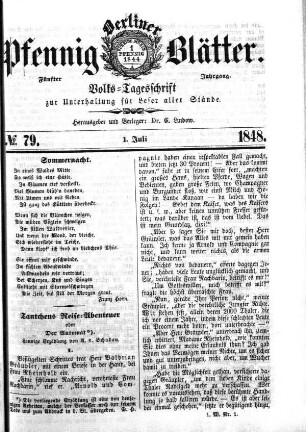 No. 79, 1. Juli