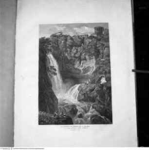 Collezione di Vedute di Tivoli ed altri dintorni di Roma, La Grotta di Nettuno di Tivoli