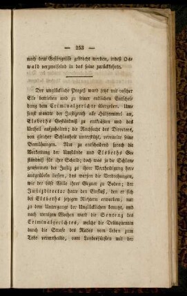 Der unglückliche Prozeß ...