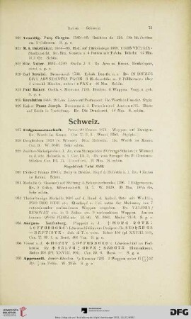 Schweiz (Nr. 927-982)