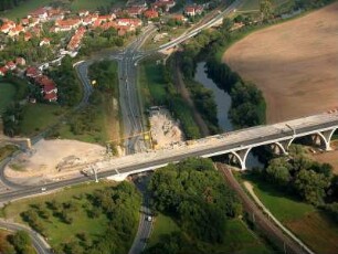 BAB A 4 - Ausfahrt Jena-Göschwitz, Göschwitzer Straße, B 88