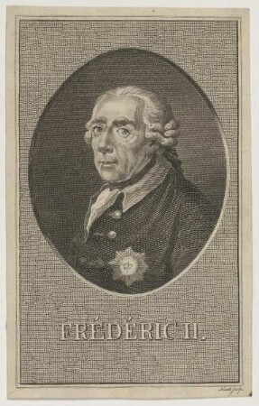 Bildnis des Frédéric II. von Preußen