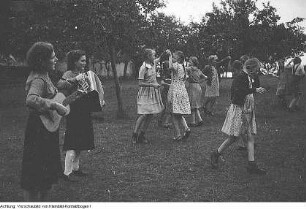 VEB Kelterei Lockwitzgrund. Ferienlager, Juli 1951