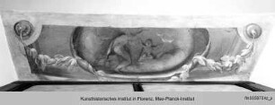 Fresken im Treppenhaus und über den Türstürzen im Palazzo Orlandini Del Beccuto - affreschi nel atrio d'ingresso e strombi porte nel palazzo Orlandini Del Beccuto