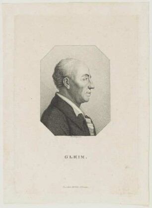 Bildnis des Johann Wilhelm Ludwig Gleim