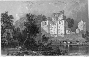 Wanderungen im Norden von England, Band 2 — Bildseite gegenüber Seite 26 — Brougham Castle, Westmorland