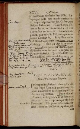 Vita T. Pomponii Attici, ex Cornelio Nepote
