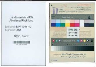 Entnazifizierung Franz Stein , geb. 14.02.1900 (Arbeiter)