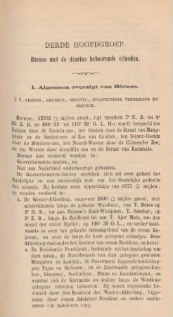 I. Algemeen overzigt van Bórneo