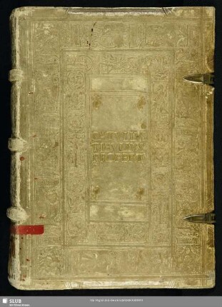 Catullus, Propertius, Tibullus - Mscr.Dresd.Dc.133 : [Sammelhandschrift]