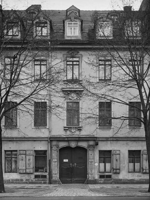 Dresden-Neustadt. Königstraße 10, Teilansicht Fassade, 1937