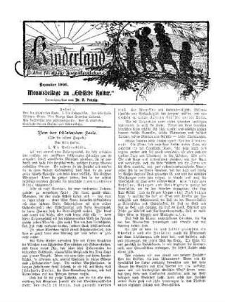 Von der schlafenden Seele : (Für die reifere Jugend)