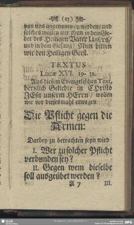 Textus. Lucae XVI. 19-31