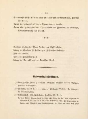 14-17, Universitätsinstitute