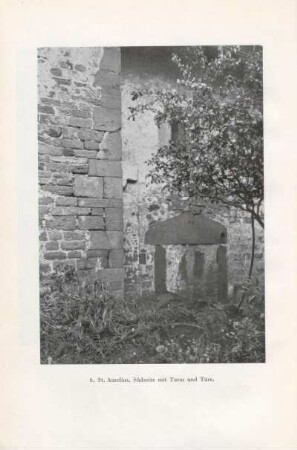 6. St. Aurelius, Südseite mit Turm und Türe