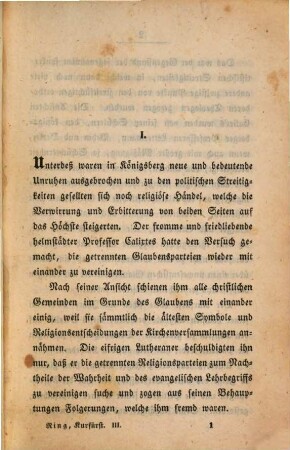 Der große Kurfürst und der Schöppenmeister : historischer Roman aus Preußens Vergangenheit ; in 3 Bänden. 3