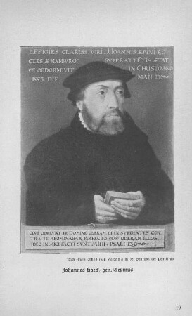 Johannes Hoeck, gen. Aepinus