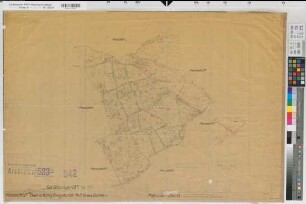 Dingden (Hamminkeln), Flurbereinigung Dingden, Bl.23 Schätzungsriß Planbl.Q1