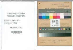 Entnazifizierung Fritz Muench , geb. 08.04.1906 (Jurist)