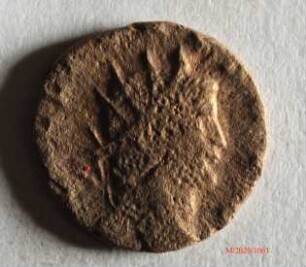Römische Münze, Nominal Antoninian, Prägeherr Gallienus, Prägeort Rom, Original
