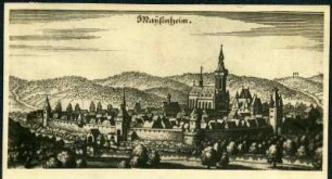 Meisenheim 1619. Nach Merian