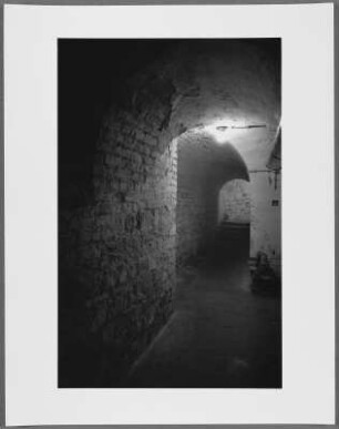 Kellergewölbe, auch Unterkunft für Häftlinge, Theresienstadt