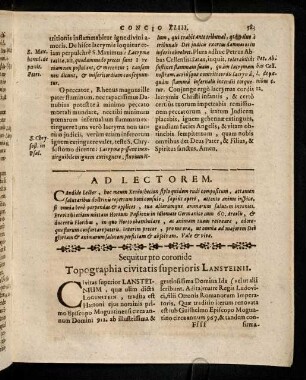 583, Ad Lectorem