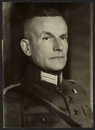 Porträt Polizeigeneral Baltzer