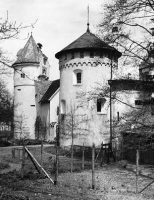 Syrgenstein (Markt Heimenkirch). Schloß (1491-1539). Ansicht von Südosten
