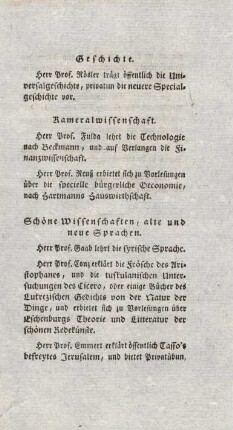 Kameralwissenschaft