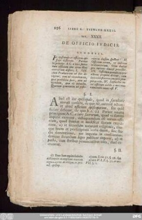 Tit. XXXII. De Officio Iudicis.