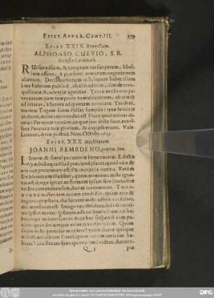 Epist. XXIX. Bruxellam. Alphonso Cuevio, S. R. Ecclesiae Cardinali.