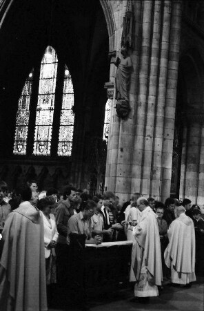Freiburg: 25-jähriges Priesterjubiläum Erzbischof Oskar Saier, Pontifikalamt im Münster
