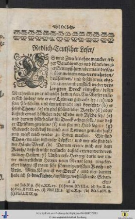 Redlich-Teutscher Leser.