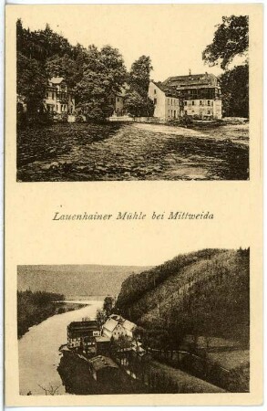 Lauenhain. Lauenhainer Mühle
