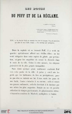 Les noces du Puff et de la réclame
