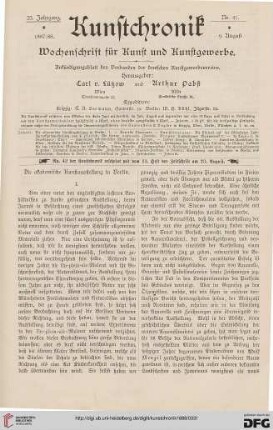 Heft 41 (9. August 1888)