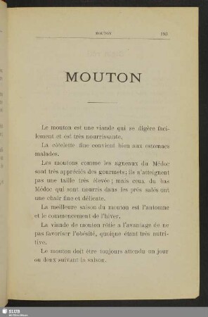 Mouton