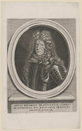 Bildnis des Annas Hilarion de Costentin de Tovrville