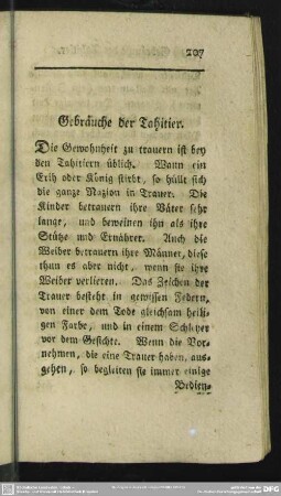 Gebräuche der Tahitier