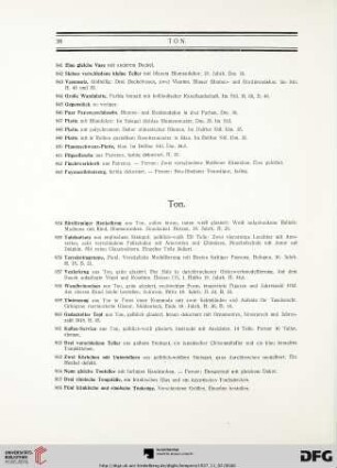Ton (Nr. 854-882)