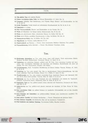 Ton (Nr. 854-882)