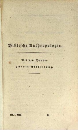 Biblische Anthropologie, 3,2