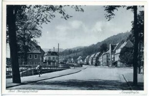 Bad Gottleuba-Berggießhübel, Hauptstraße : Bad Gottleuba-Berggießhübel. Hauptstraße