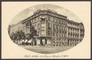 Ansichtskarte "Hotel Moltke (de Rome)", Saarlandstraße 60