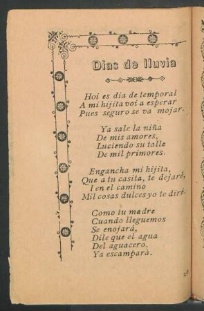 Días de lluvia
