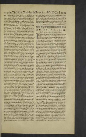 Ad titulum X. - XIX.
